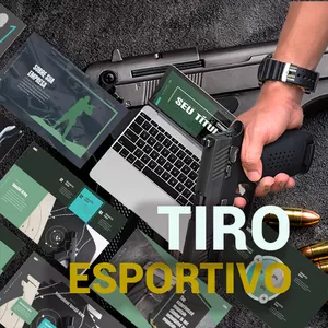 Imagem de capa para o Curso online Tiro Esportivo - Template de PowerPoint