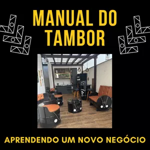 Imagem de capa para o Ebook Manual: Como fazer moveis de tambor 