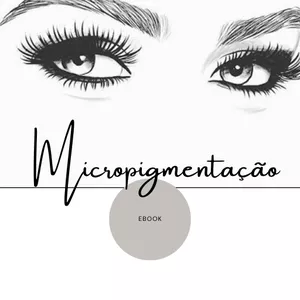 Imagem de capa para o Ebook Micropigmentação de sobrancelhas