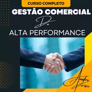 Imagem de Curso de Gestão comercial de Alta Performance  criado por André Parísio na hotmart