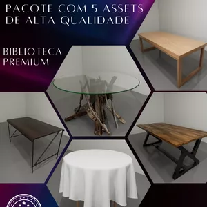 Imagem de capa para o Curso online PACOTE COM 5 ASSETS DE ALTA QUALIDADE VOL 68