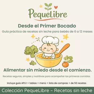 Imagen de portada para Ebook Ebook: Recetario PequeLibre APLV · 6–12 meses
