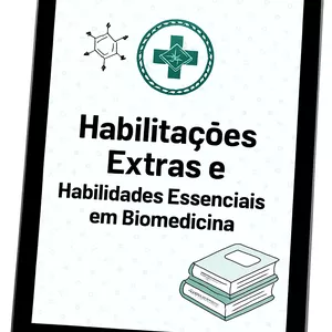 Imagem de capa para o Ebook Habilitações Extras e Habilidades Essenciais em Biomedicina