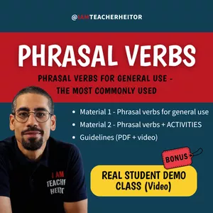 Imagem de capa para o Ebook Phrasal Verbs for General Use - The Most Commonly Used