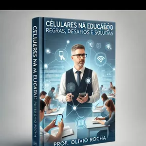 Imagem de capa para o Ebook Educação e Tecnologia - Os desafios da Lei nº15.100/2025 nas Escolas (Celulares Na Educação   Regras, Desafios e Soluções    Prof. Aurélio Olívio Rocha )