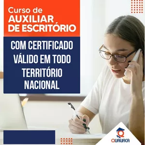 Imagem de capa para o Curso online Auxiliar de Escritório 