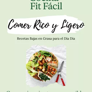 Imagen de portada para Ebook Comer Rico y Ligero