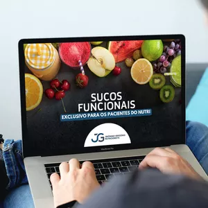 Imagem de capa para o Ebook Sucos Funcionais/ Detox 