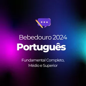 Imagem de capa para o Curso online Concurso Bebedouro 2024- Português (Fundamental Completo, Médio e Superior)