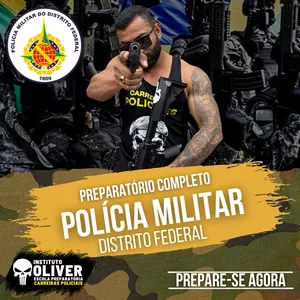 Imagem do curso 👮‍♂️Preparatório Completo POLÍCIA MILITAR do Distrito Federal 👮‍♂️ PMDF - Instituto Óliver 
