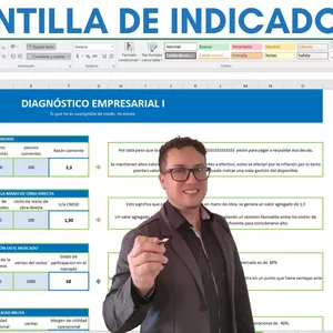 Imagen de portada para Curso online Plantilla de Indicadores  en Excel 