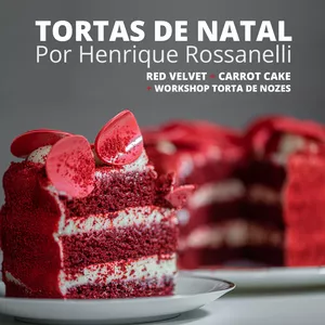 Imagem de capa para o Curso online Tortas de Natal por Henrique Rossanelli