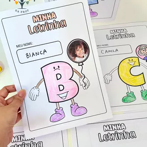 Imagem de capa para o Ebook Atividade Minha Letrinha