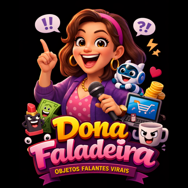 Imagem do curso  DONA FALADEIRA OBJETOS FALANTES VIRAIS
