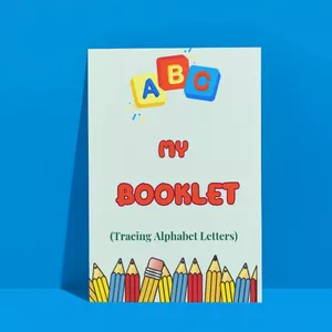 Cover image for Ebook MY BOOKLET Tracing Alfabet Letters