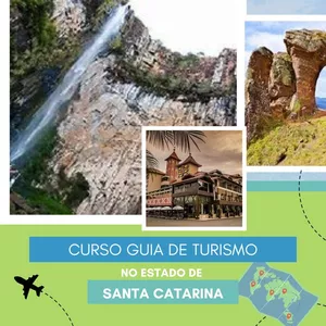 Imagem de capa para o Curso online Curso de Guia de Turismo Regional (Santa Catarina)