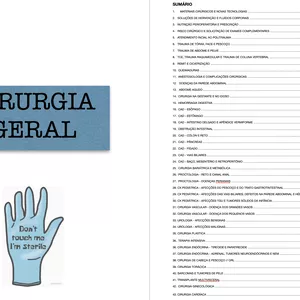 Imagem de capa para o Ebook Resumos R+ cirurgia geral
