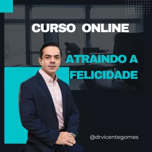 Imagem de capa para o Curso online Atraindo a Felicidade. 