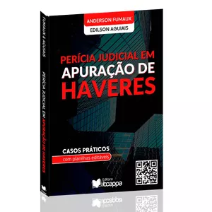 Imagem de capa para o Curso online [LIVRO IMPRESSO] Perícia Judicial em Apuração de Haveres - Prof. Anderson Fumaux e Prof. Edilson Aguiais
