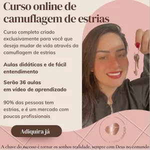 Imagem de capa para o Curso online  Camuflagem de estrias