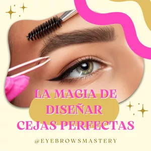 Imagen de portada para Ebook MANUAL "LA MAGIA DE DISEÑAR CEJAS PERFECTAS"