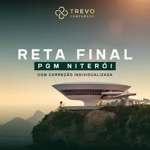 Imagem de capa para o Curso online Reta Final PGM Niterói com correção individualizada