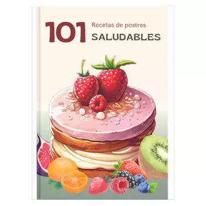 Imagen de portada para Ebook 101 recetas de postres saludables 