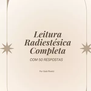 Leitura Radiestésica com 50 Respostas + Bônus