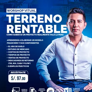 Imagen de portada para Curso online TERRENO RENTABLE