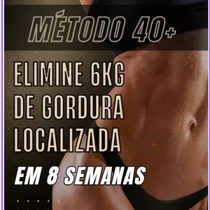 Imagem de capa para o Ebook Método 40+ 