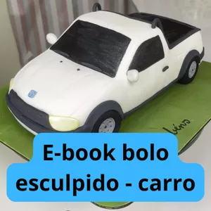 Imagem de capa para o Curso online Ebook bolo esculpido - carro