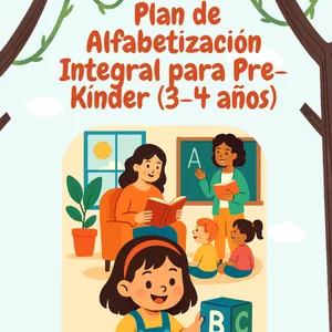 Imagen de portada para Ebook Plan de alfabetización integral para el Nivel Inicial (Pre-kínder)