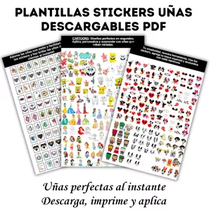 Imagen de portada para Curso online Plantillas Stickers de Uñas Pro- Descargables en PDF