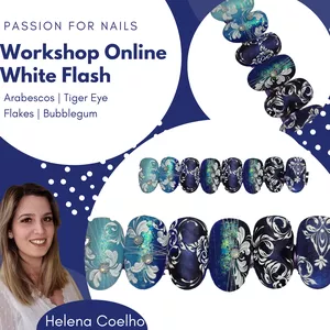 Imagem de capa para o Curso online Cornucópias e Arabescos - White Flash 