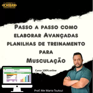 Imagem do curso Passo a Passo como Elaborar Avançadas Planilhas de Treino de Musculação 