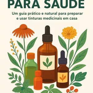 Imagem de capa para o Ebook TINTURA PARA SAÚDE 