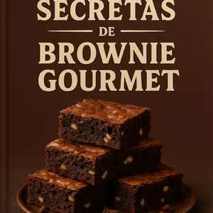 Imagem de capa para o Ebook Receitas secretas de Brownie gourmet