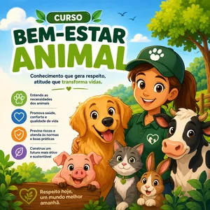 Imagem de Bem-Estar Animal criado por MM EAD E-Learning na hotmart