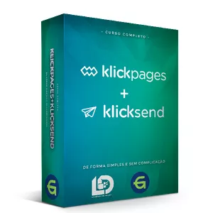 Imagem de capa para o Curso online MiniCurso - Klickpages - Klicksend