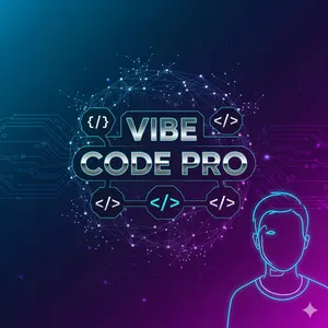 Imagem de capa para o Curso online Vibe Code Pro