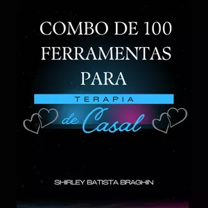 Imagem de capa para o Ebook Combo de 100 ferramentas para terapia de CASAL 