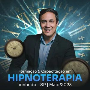 Imagem de capa para o Evento presencial Formação Internacional de Hipnoterapia em Campinas | 19, 20 e 21 de Maio/2023