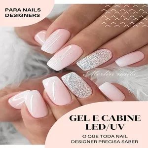 Imagem de capa para o Ebook GEL E CABINE LED/UV - o que toda Nail Designer precisa saber