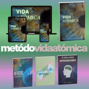 Imagen de portada para Ebook Vida atómica: Hábitos que reprograman tu felicidad