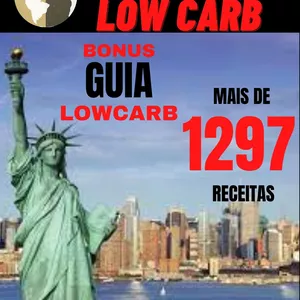 Imagem principal do produto Guia lowcarb + 1297 Receitas LOWCARB