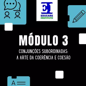 Imagem de capa para o Curso online Conjunções Subordinadas: A Arte da Coerência e Coesão