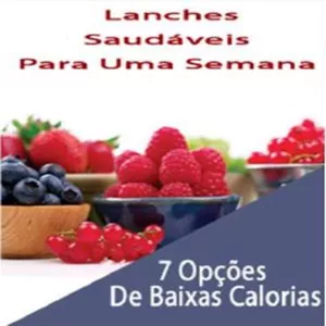 Imagem de capa para o Ebook 7 Lanches Saudáveis de Baixa Caloria I PLR com Direitos de Revenda