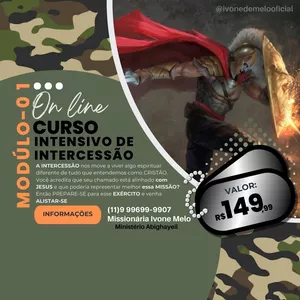 Imagem de capa para o Curso online CURSO INTENSIVO DE INTERCESSÃO