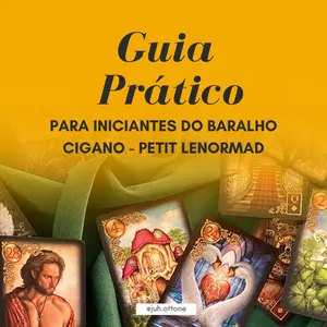 Imagem de capa para o Ebook GUIA PRÁTICO PARA INICIANTES DO BARALHO CIGANO (Petit Lenormand)