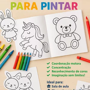 Imagem de capa para o Ebook LIVROS PARA PINTAR 